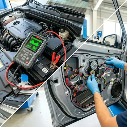 Diagnóstico eléctrico automotor en Rosario