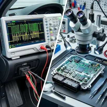 Resolución de fallas complejas automotrices